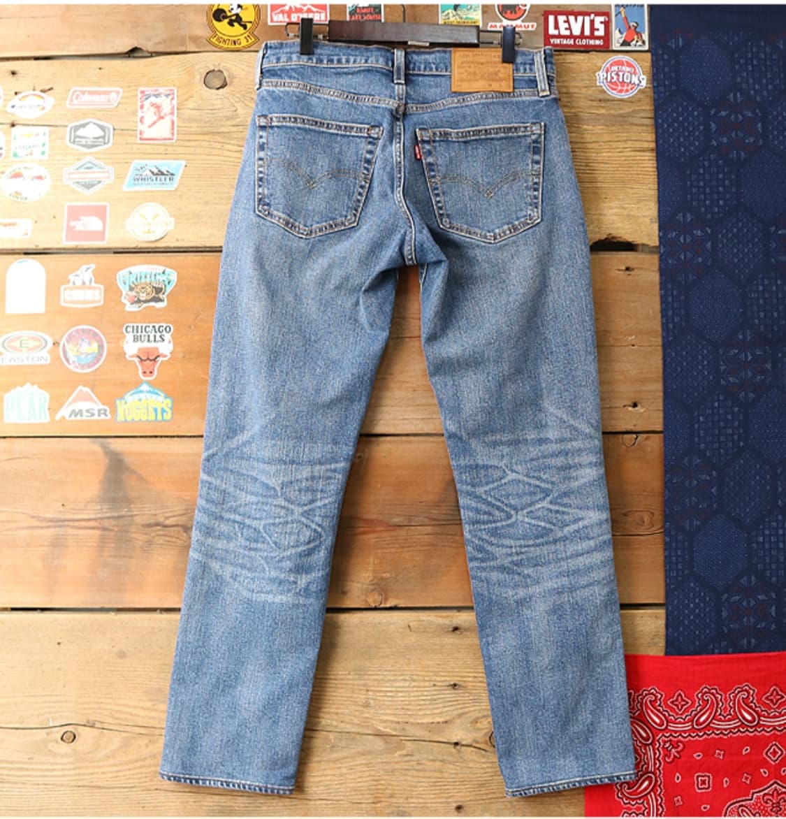 
LEVIS 리바이스 04-511프리미엄 워싱가공 슬림핏 데님  29사이 상품이미지4