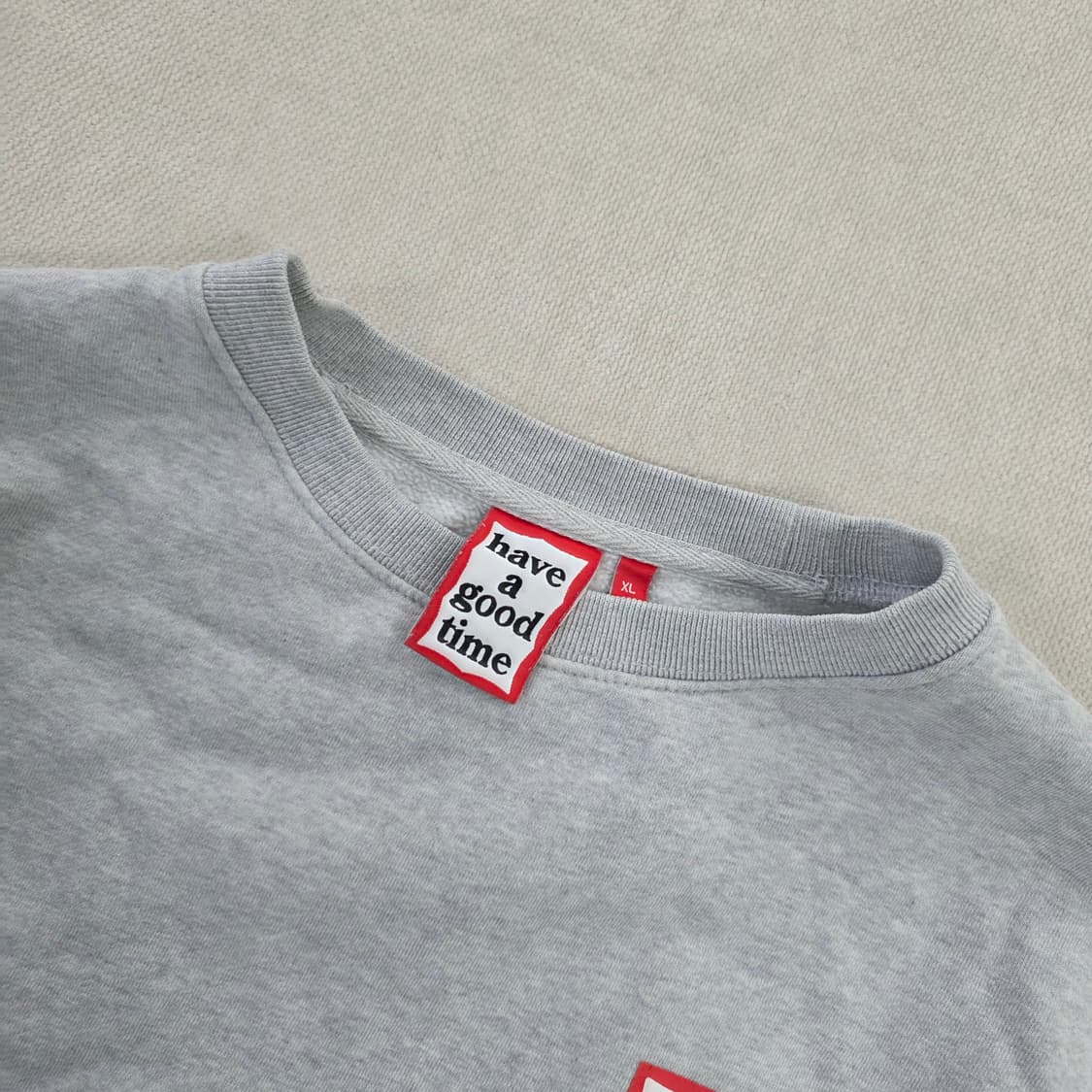 [XL] 해브어굿타임 맨투맨 스웻셔츠 0223J 상품이미지3