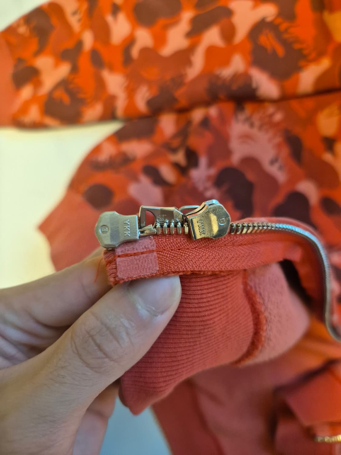 [Xl] 베이프 플레임 카모 후드집업 상품이미지6