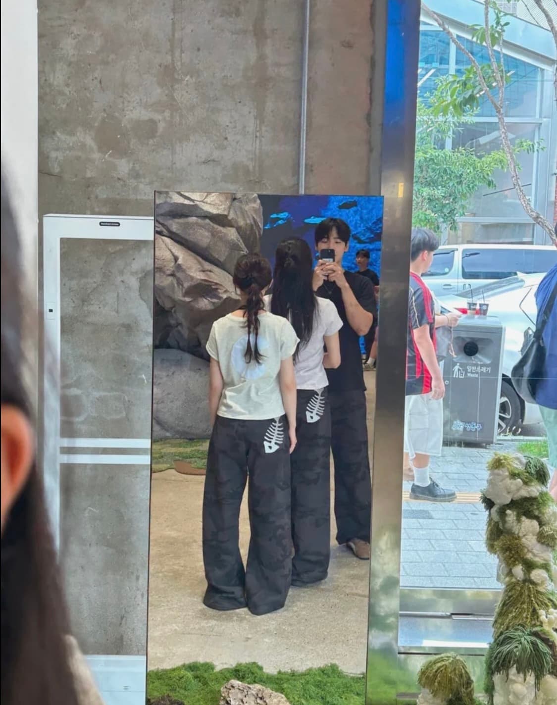 [1] 이자반X탄산 고등어 팬츠 카모 그레이 상품이미지5