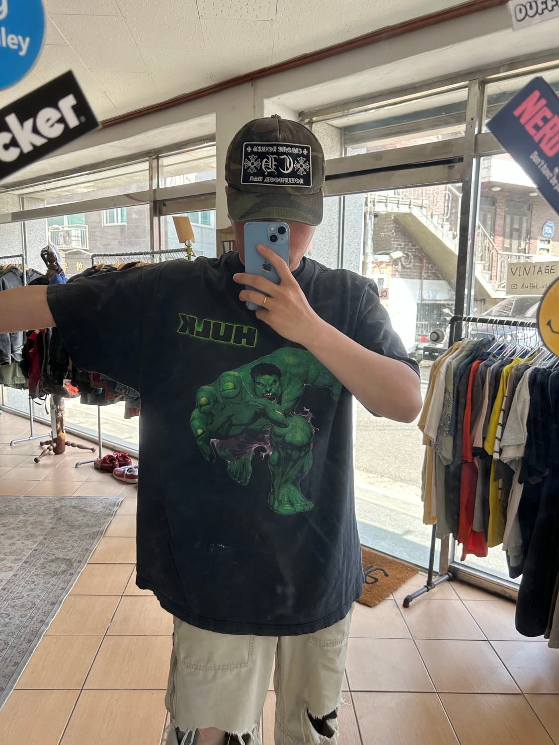 00‘s 마블 헐크 티셔츠 상품이미지10