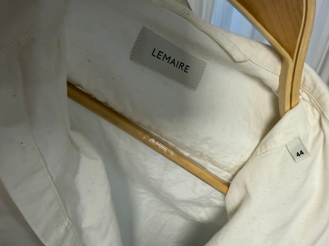 🤍 LEMAIRE 웨스턴 디테일 화이트 셔츠 상품이미지2