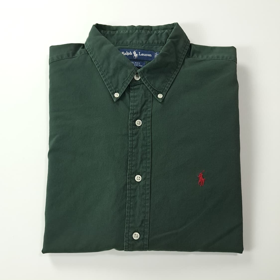 CK488 XL 폴로 90s 블레이크 다크그린 셔츠 남방 상품이미지8