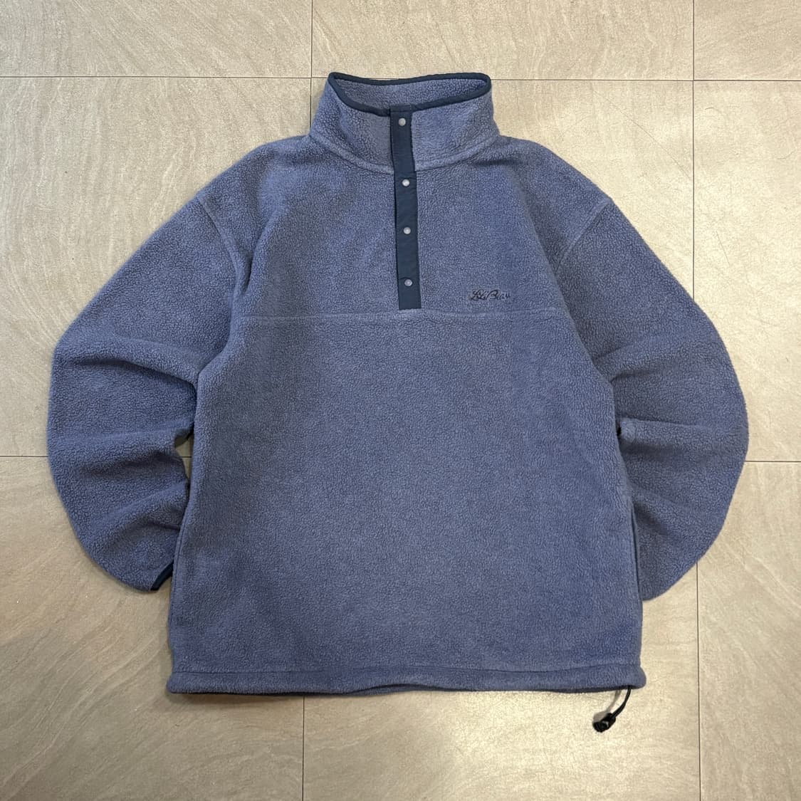 90s L.L.bean 90년대 미국 생산 엘엘빈 라이트 퍼플 신칠라 상품이미지1