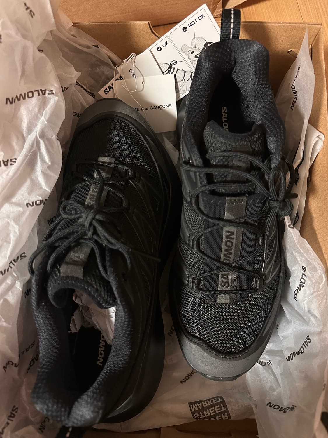 살로몬x꼼데 xt-6 익스팬스 플랫폼 상품이미지2