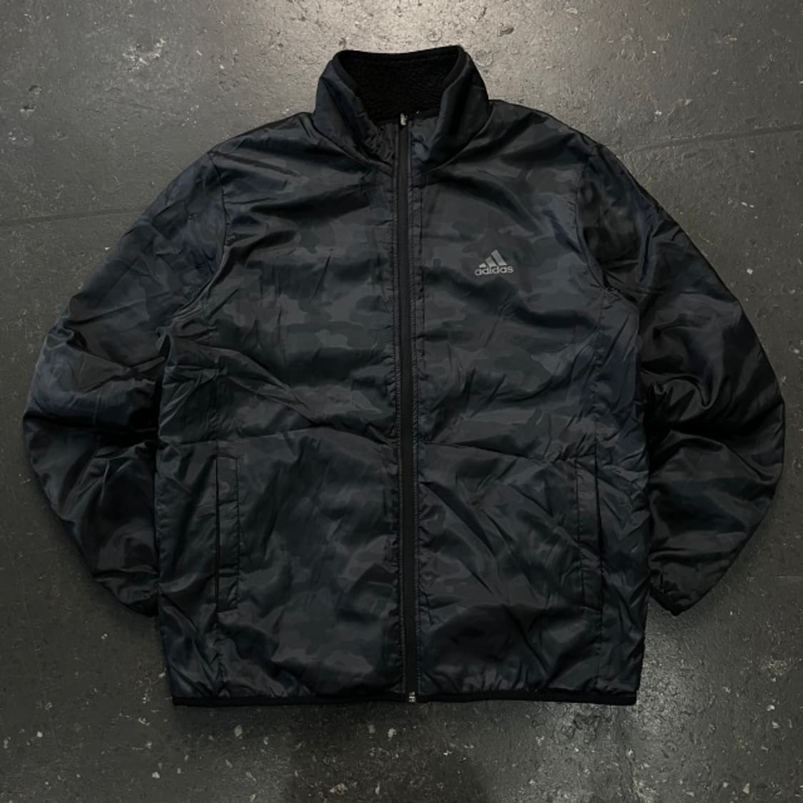 105 아디다스 카모 리버시블 후리스 점퍼 자켓 상품이미지1