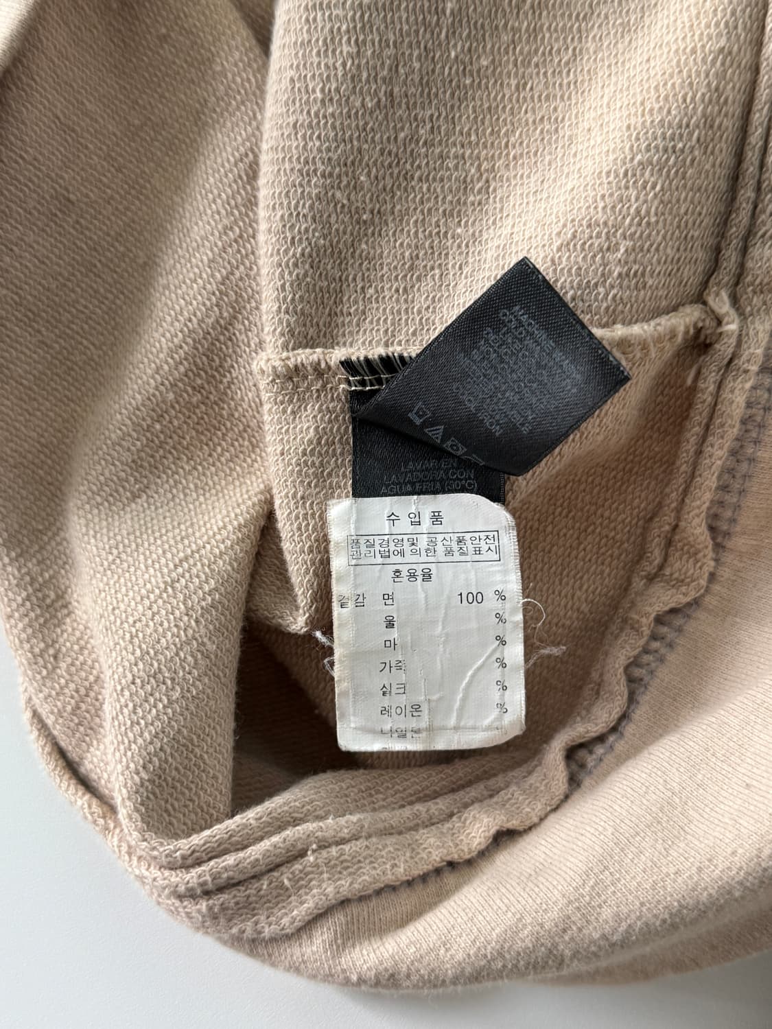 DKNY 00's 오버핏 빈티지 락앤롤 그런지 코튼 후드집업 상품이미지7