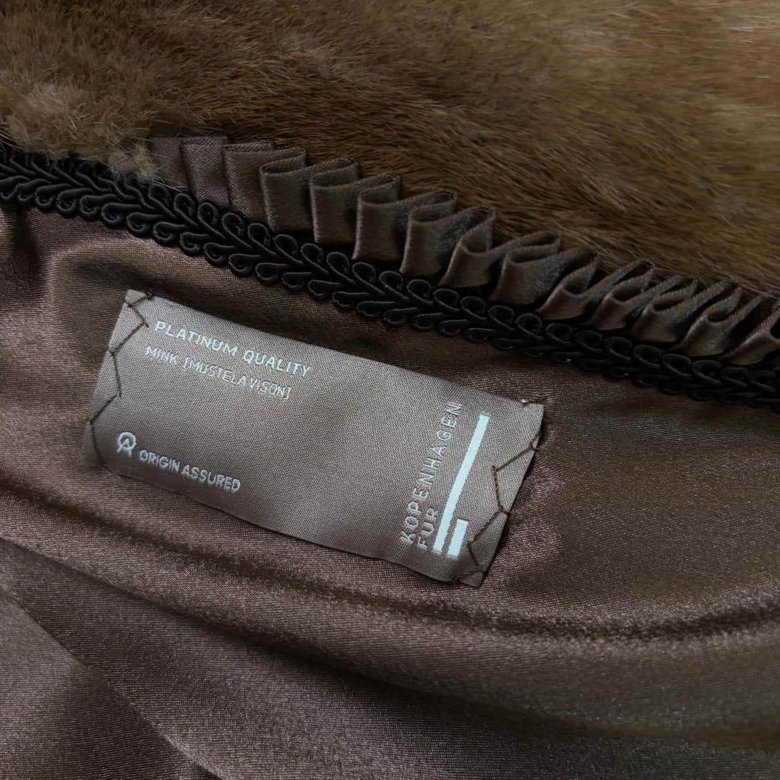yoonjin 윤진 밍크 모피 코트 코펜하겐퍼 s 상품이미지5