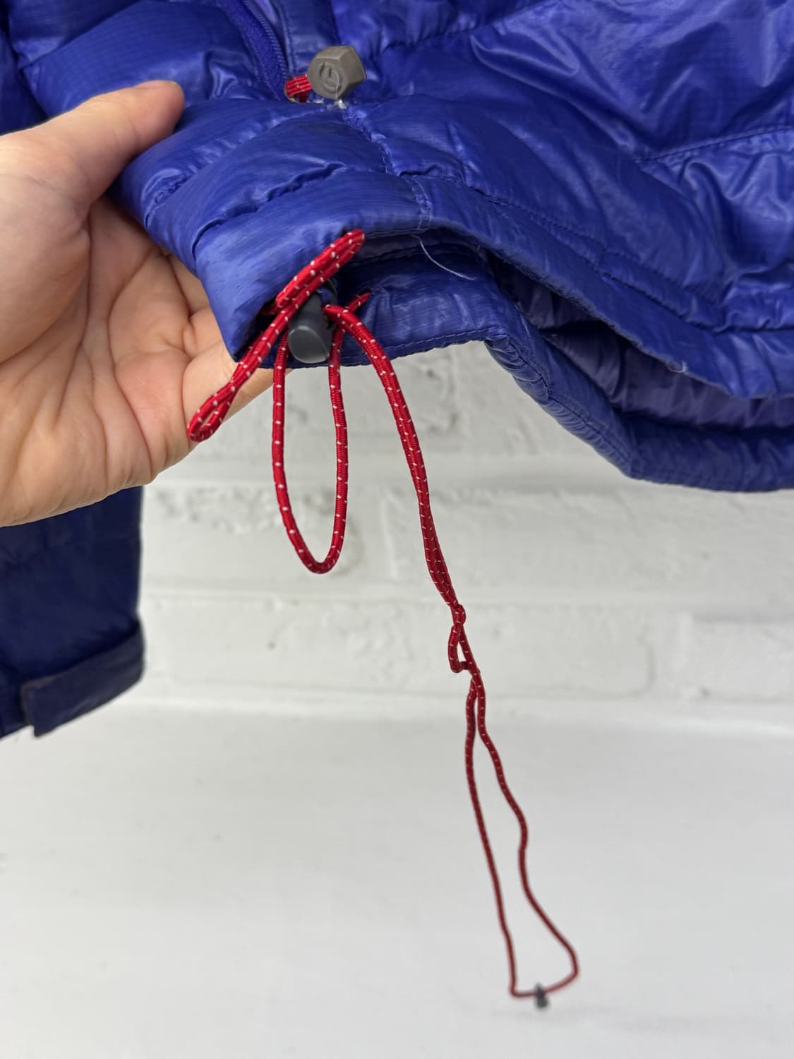 노스페이스 800 블루 경량패딩 상품이미지5