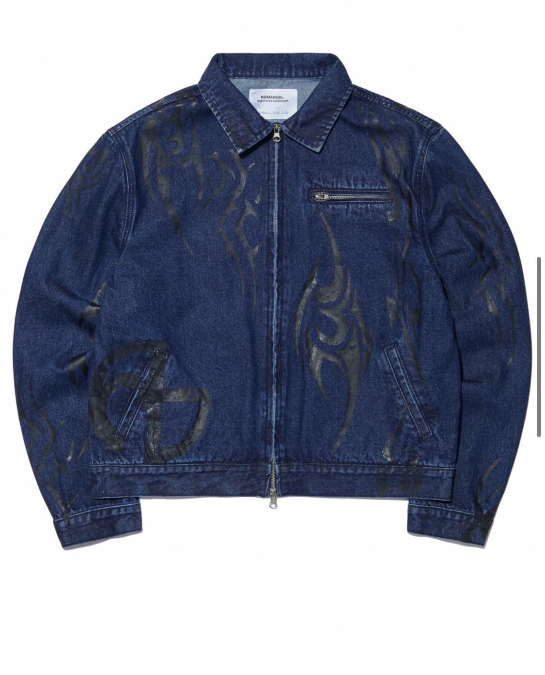 노메뉴얼 23fw 데님자켓 상품이미지3