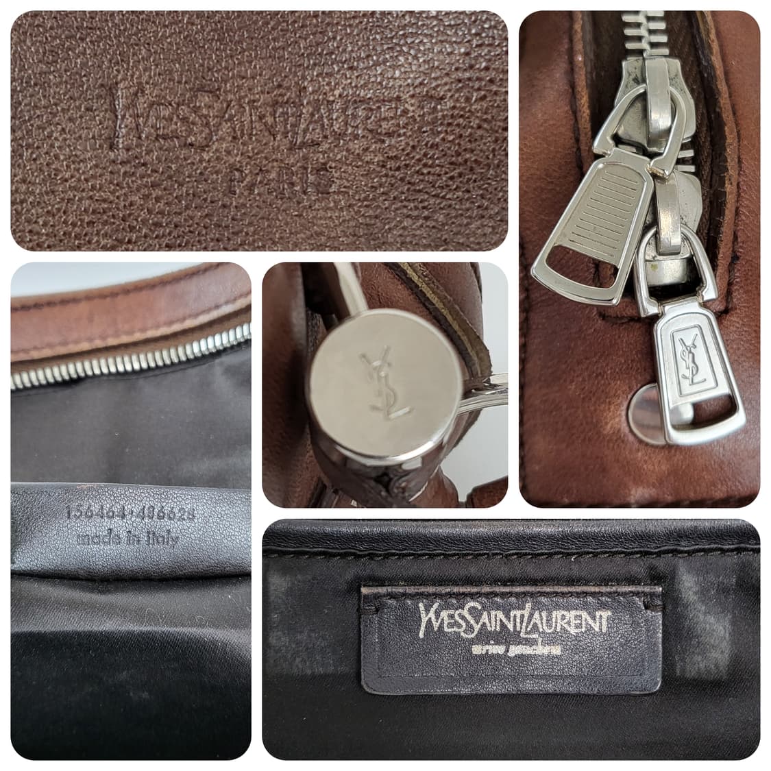 정품 생로랑(입생로랑) 뮤즈백 오크브라운 상품이미지9