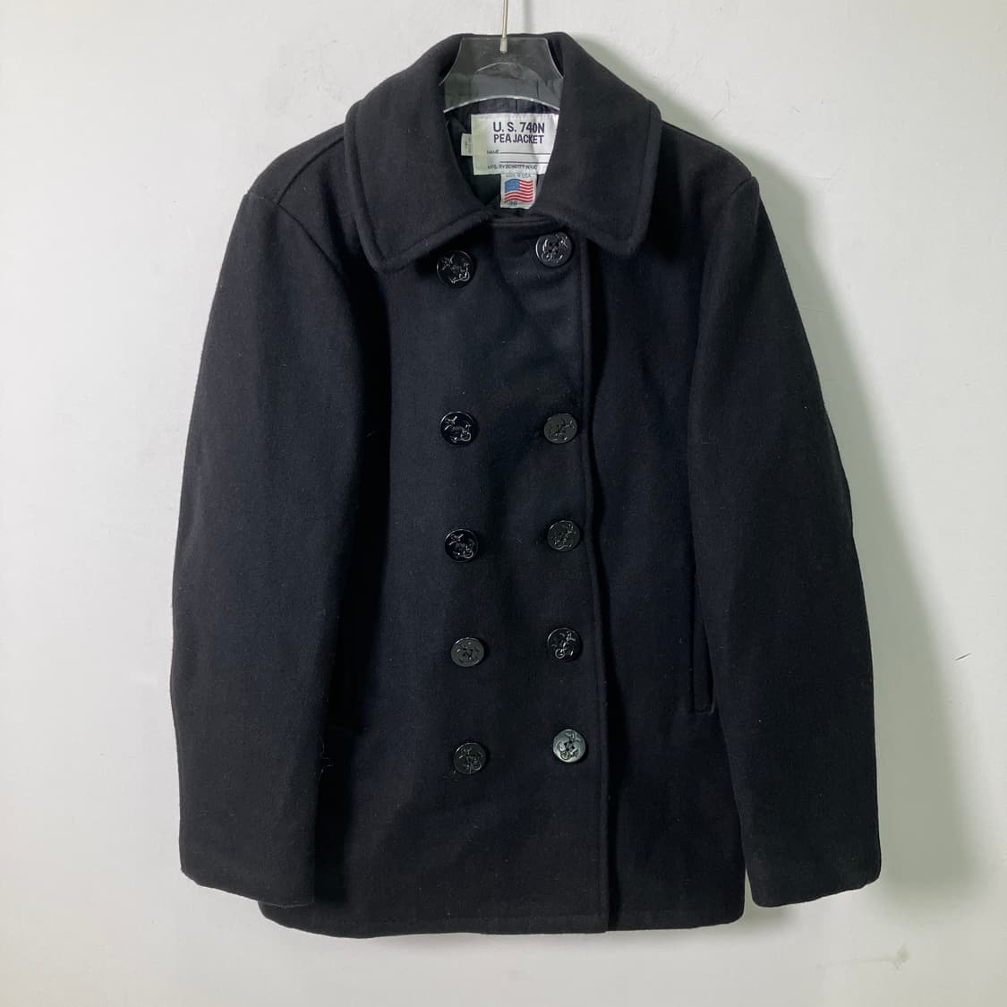 Schott 쇼트 740N 블랙 피코트 36 상품이미지1