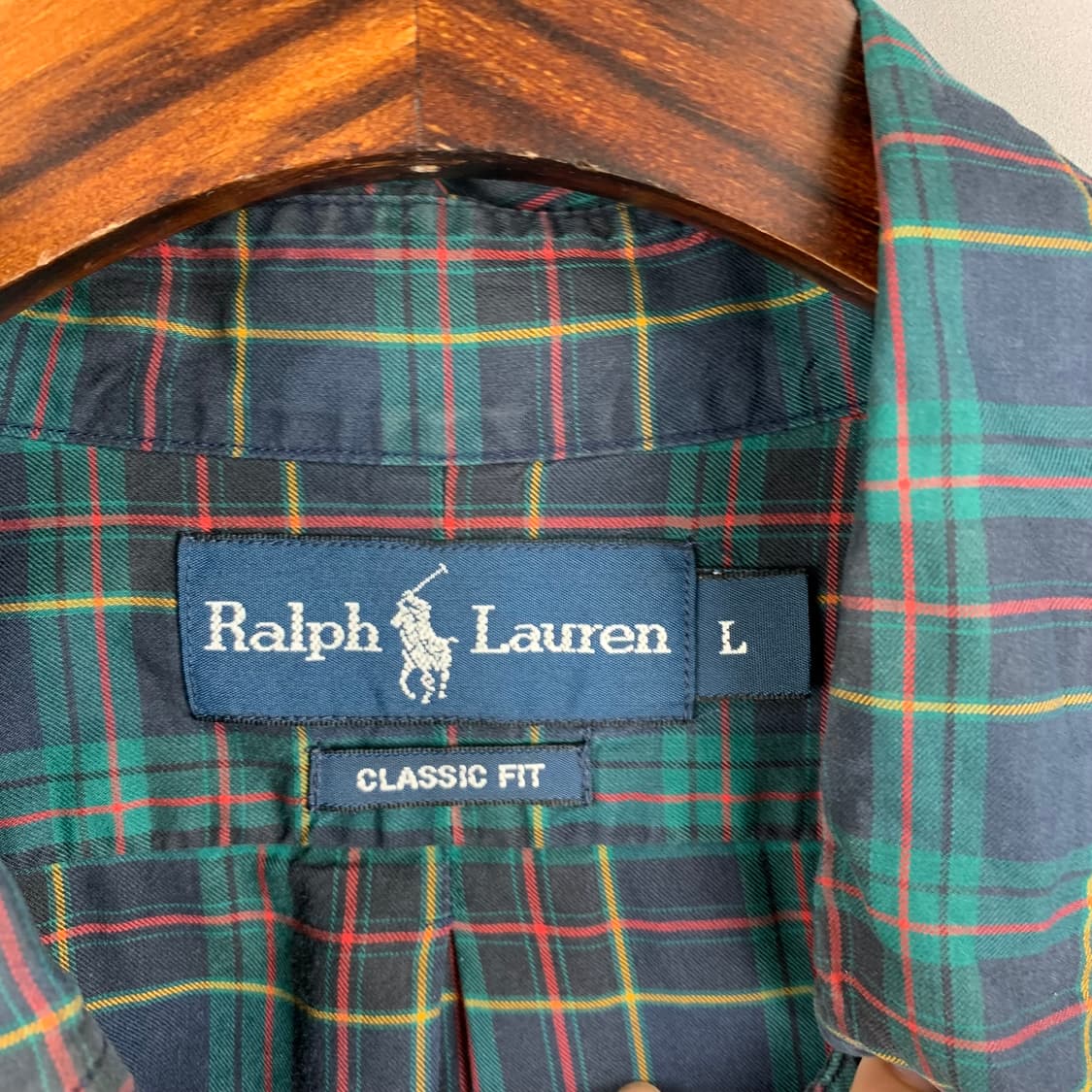 폴로 랄프로렌 옥스포드 체크 셔츠 상품이미지6