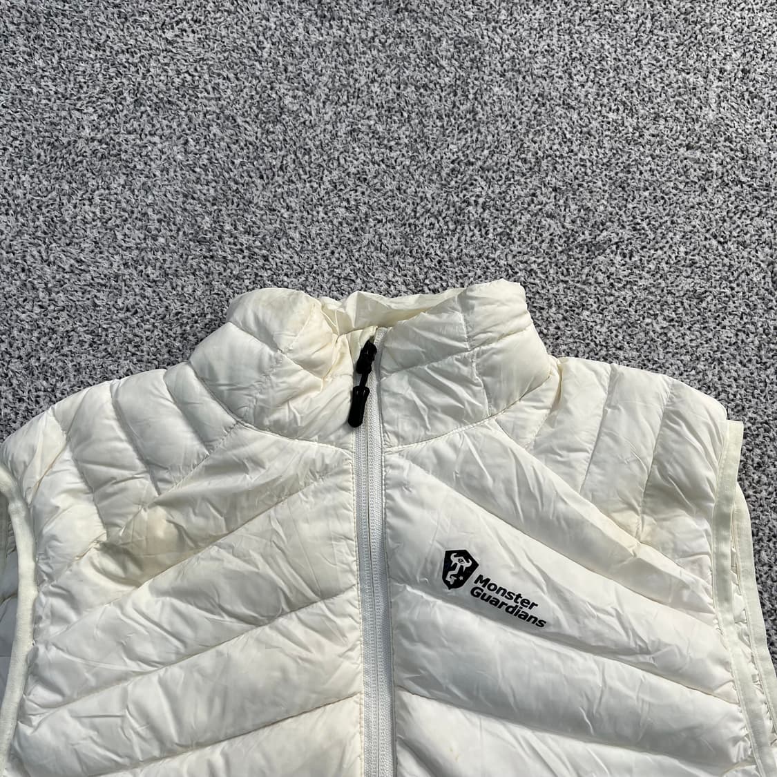 실측확인 몬스터 경량 패딩 조끼 0403M 상품이미지4