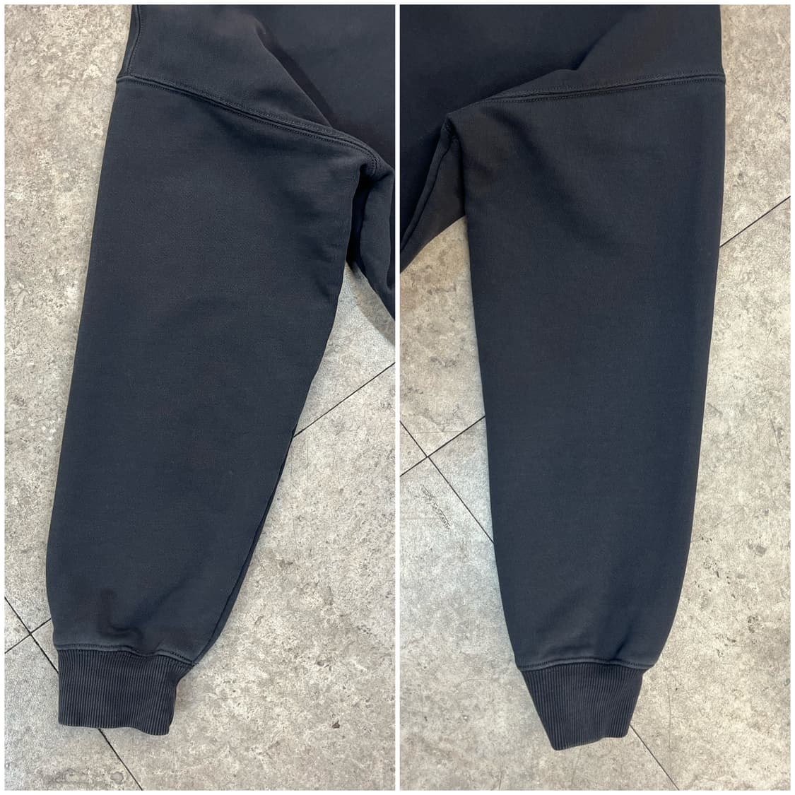 마리떼 프랑소와저버 크롭 맨투맨 차콜 M #csz4053 상품이미지6