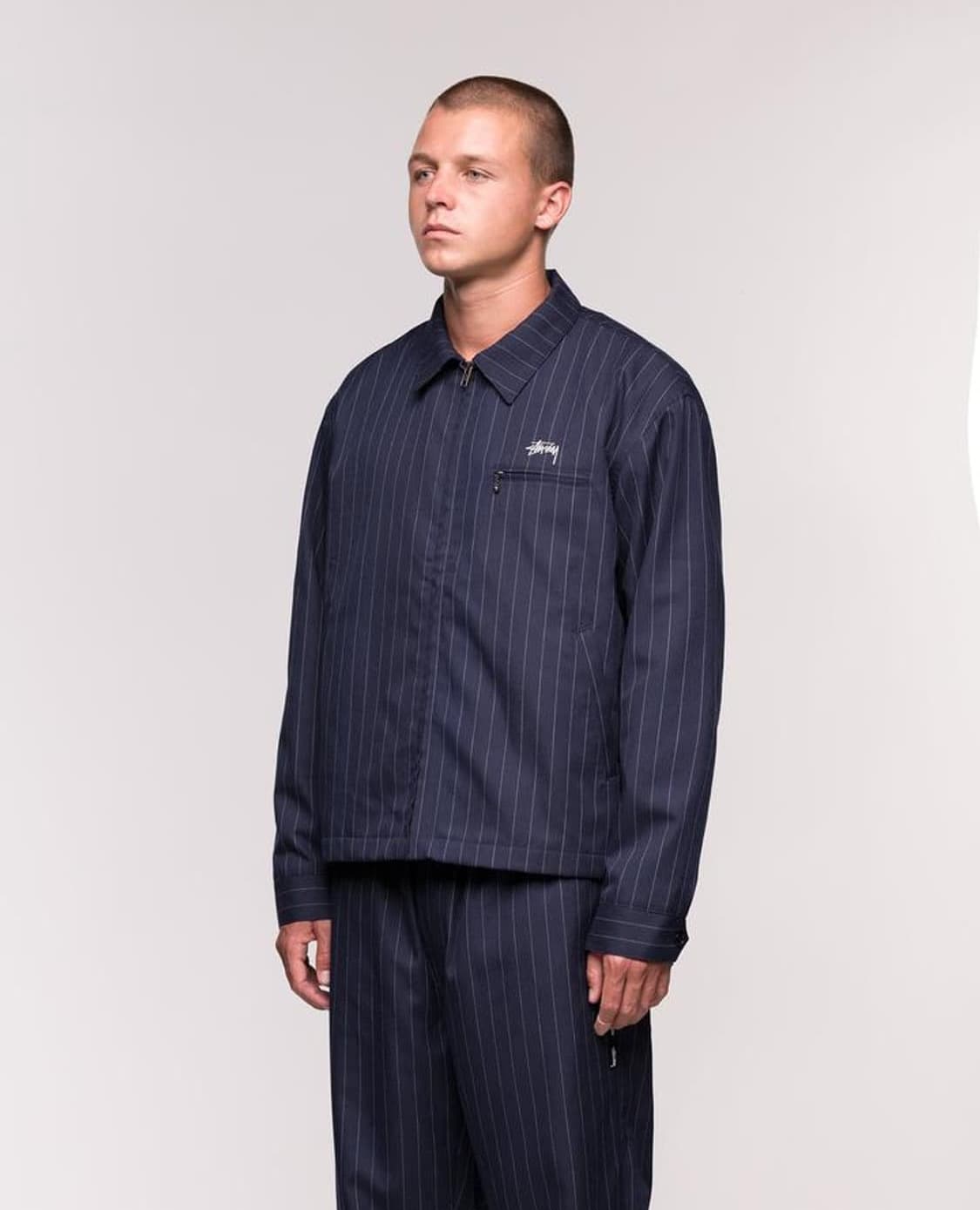 Stussy x CDG Pin Striped Beach Pant 상품이미지3