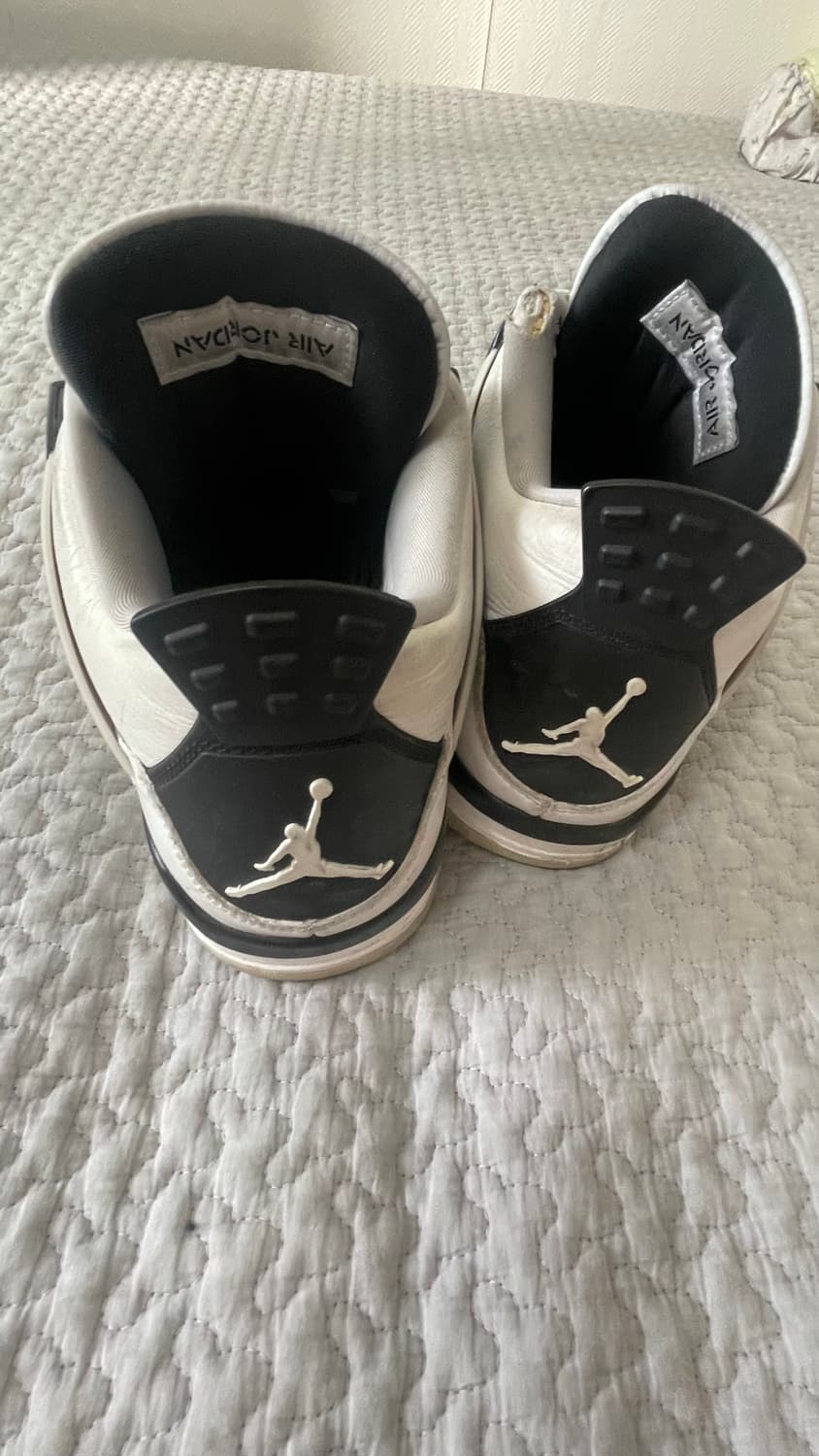 [275] 조던4 레트로 화이트 앤 블랙 상품이미지4