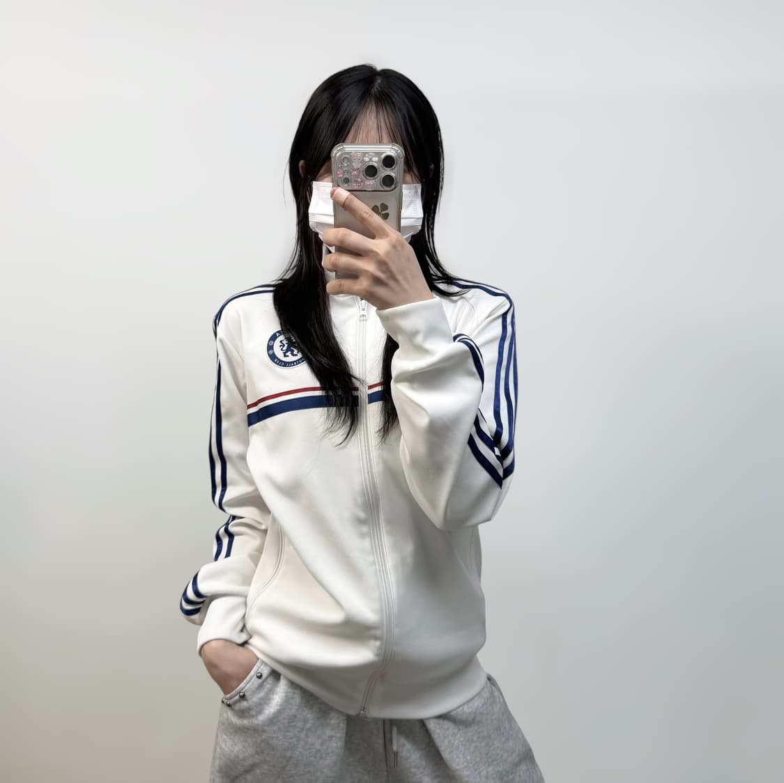 아디다스 첼시 트랙탑 져지 화이트 대장급 상품이미지1