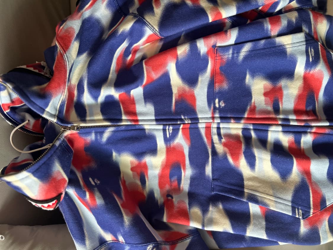 베이프 샤크 후드집업 상품이미지3