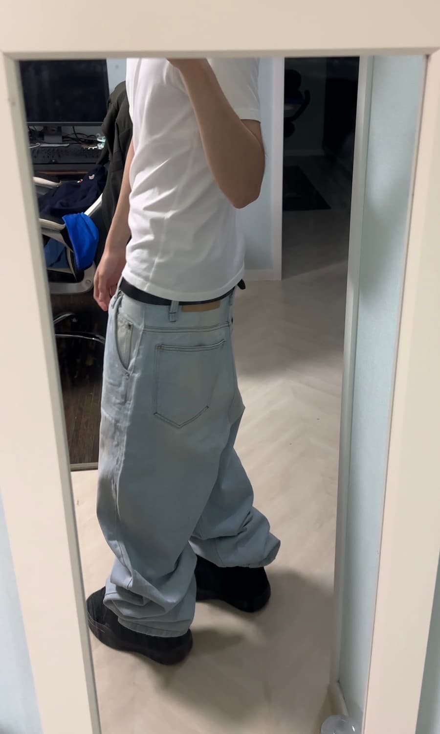 아미 배기핏 데님진 (32 새상품) 상품이미지2