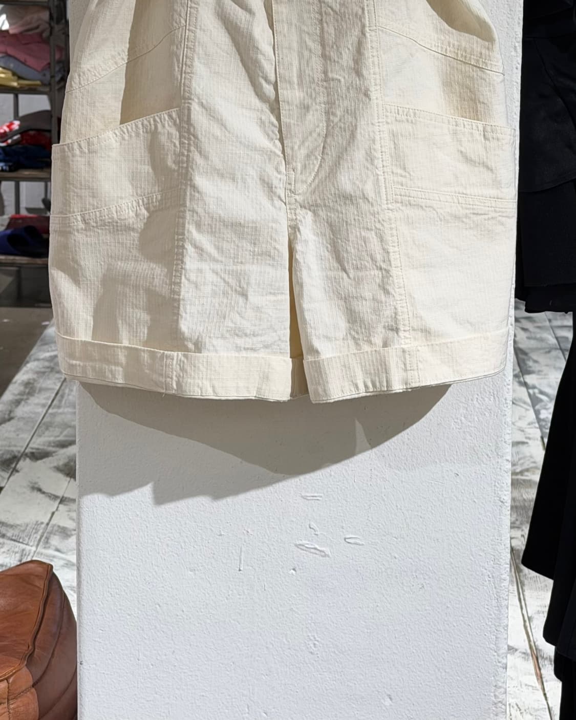 이자벨마랑 아이보리 서스펜더 팬츠 상품이미지3