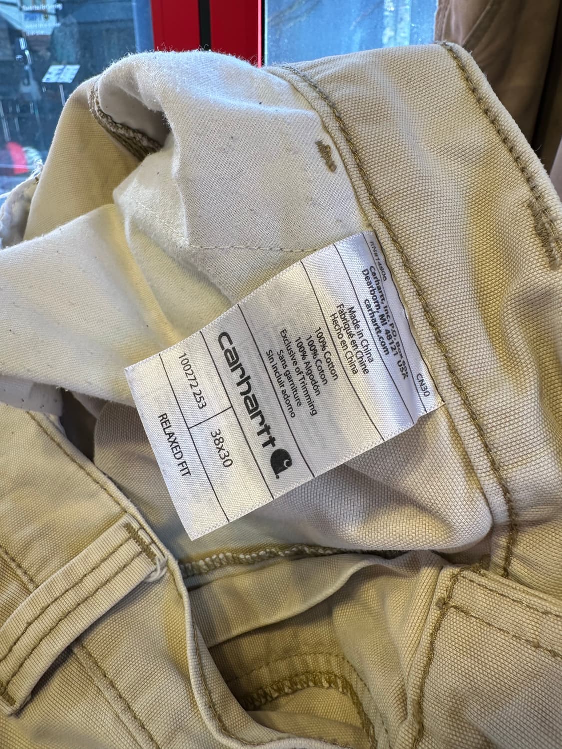 칼하트 디트로이트 더티 카고 팬츠 38x30 상품이미지9