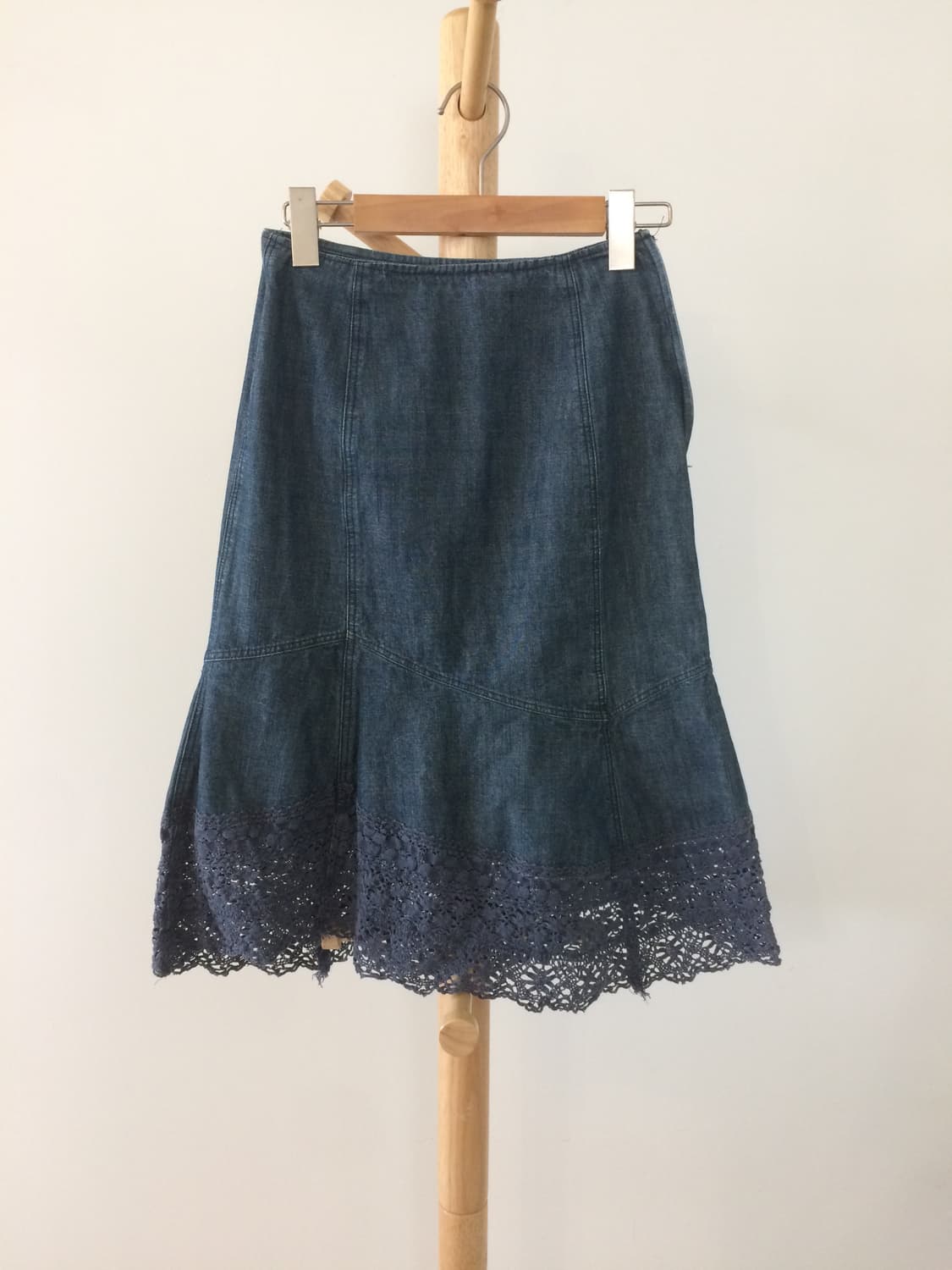 크로쉐 데님 스커트 상품이미지3