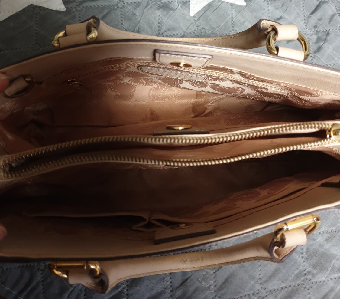 러브캣 도트백 라이트베이지 상품이미지3