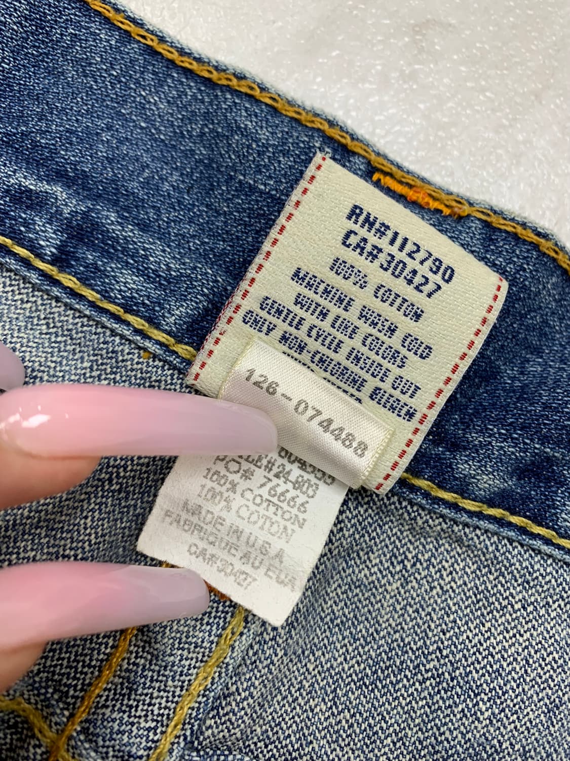 트루릴리전 부츠컷 데님 팬츠 #658 상품이미지7