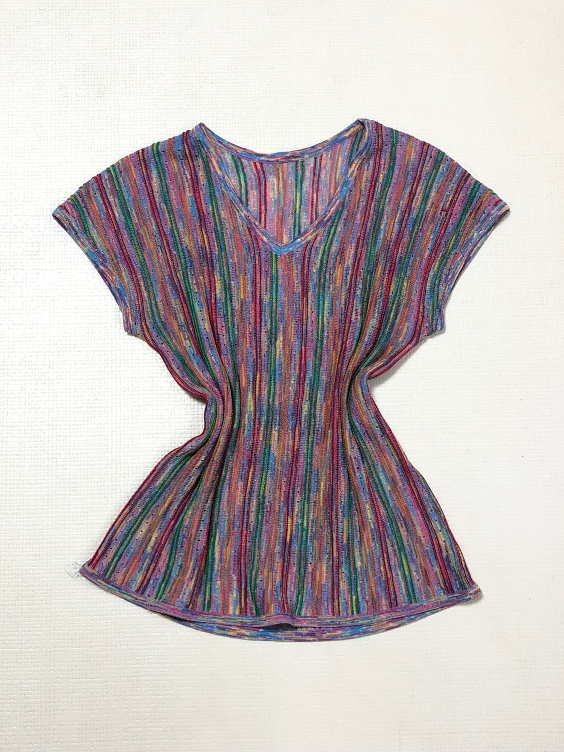 빈티지 비비드 컬러 믹스 니트 상품이미지6