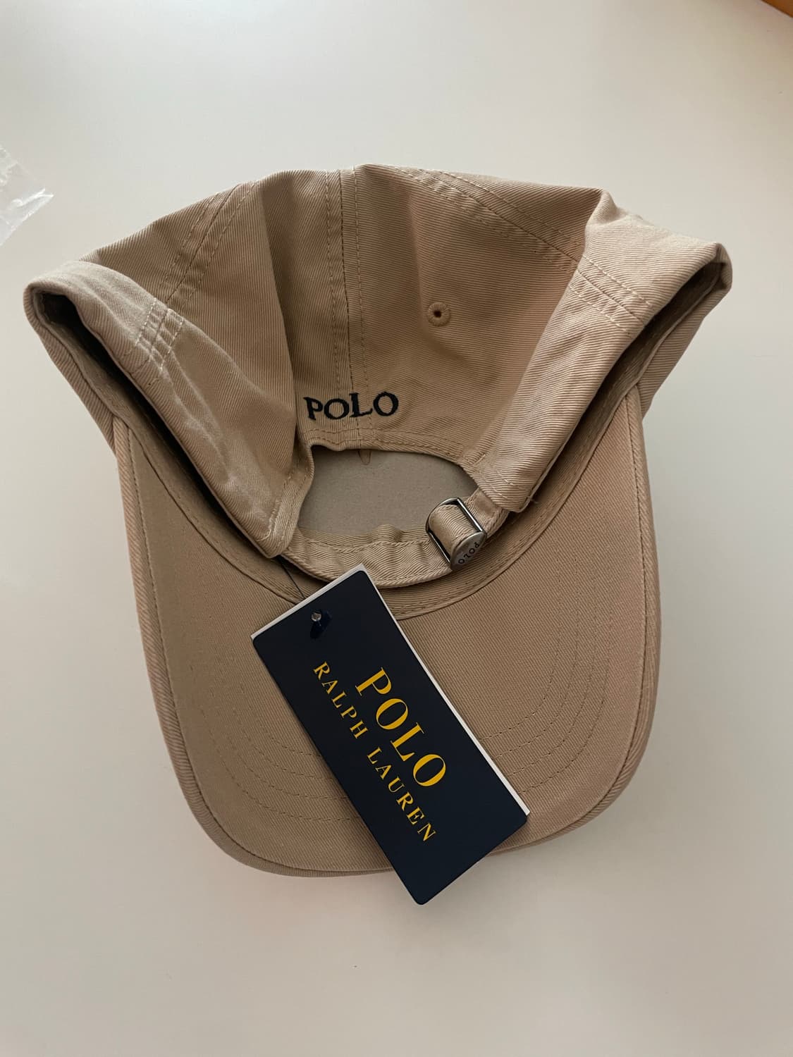 Polo (새제품) 신형 폴로 랄프로렌 베이지 볼캡 상품이미지2