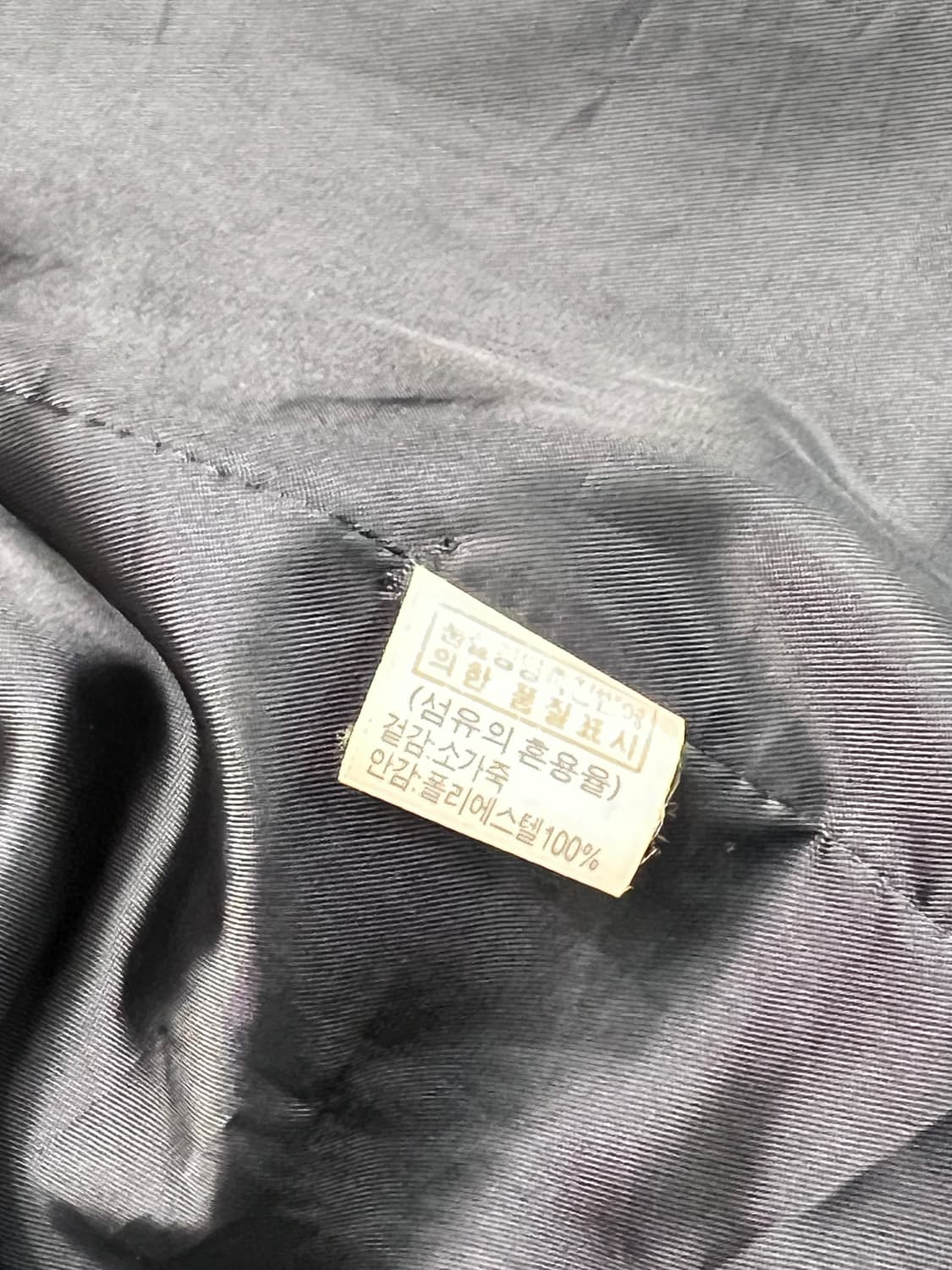 [착용샷 100] 빈티지 소가죽 블레이저 가죽자켓 상품이미지5