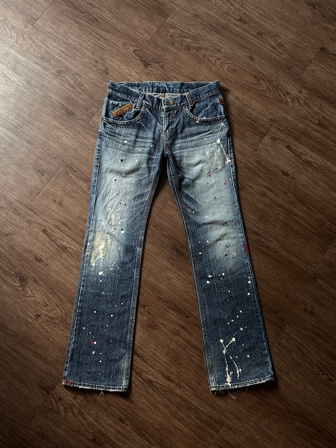 레더 & 더티 스프레드 워시드 진 상품이미지7