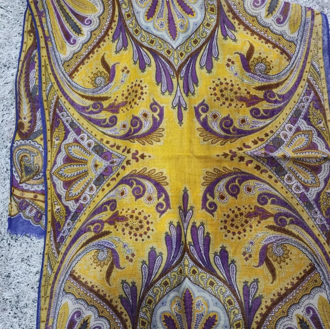 에트로 울 실크 스카프 상품이미지4