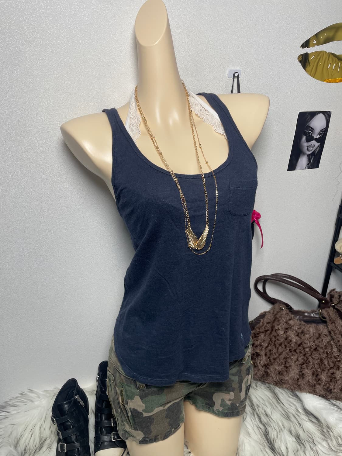 Abecrombie 아베크롬비 포켓 나시탑 상품이미지1