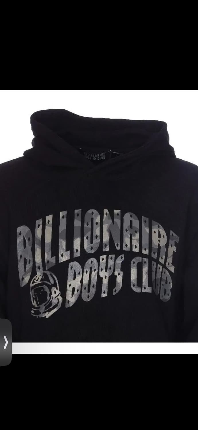 BBC 카모 아치 로고 후드블랙 XL 상품이미지4