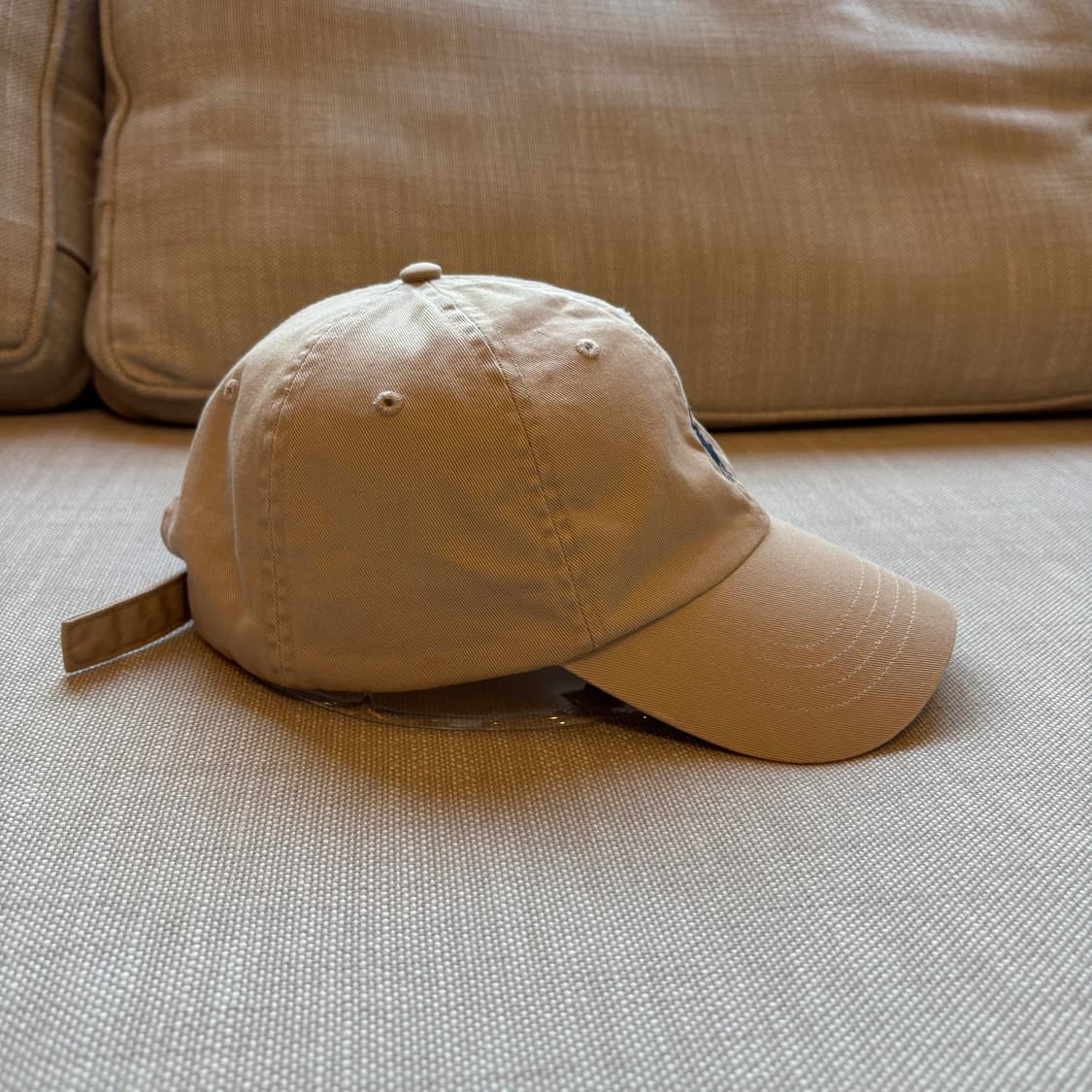폴로 랄프로렌 베이지 볼캡 남여공용 상품이미지3