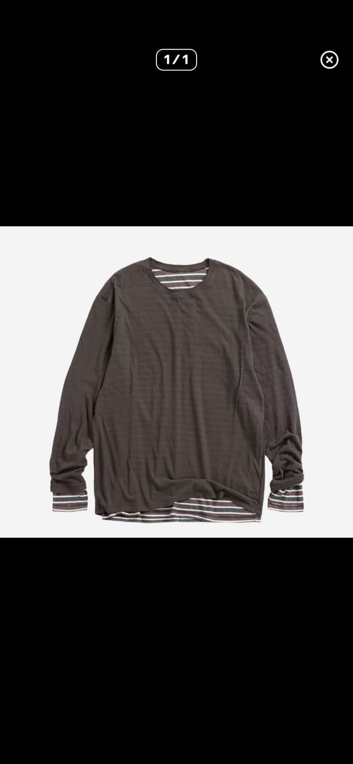 (2)해칭룸 투페이스 레이어드티 상품이미지1