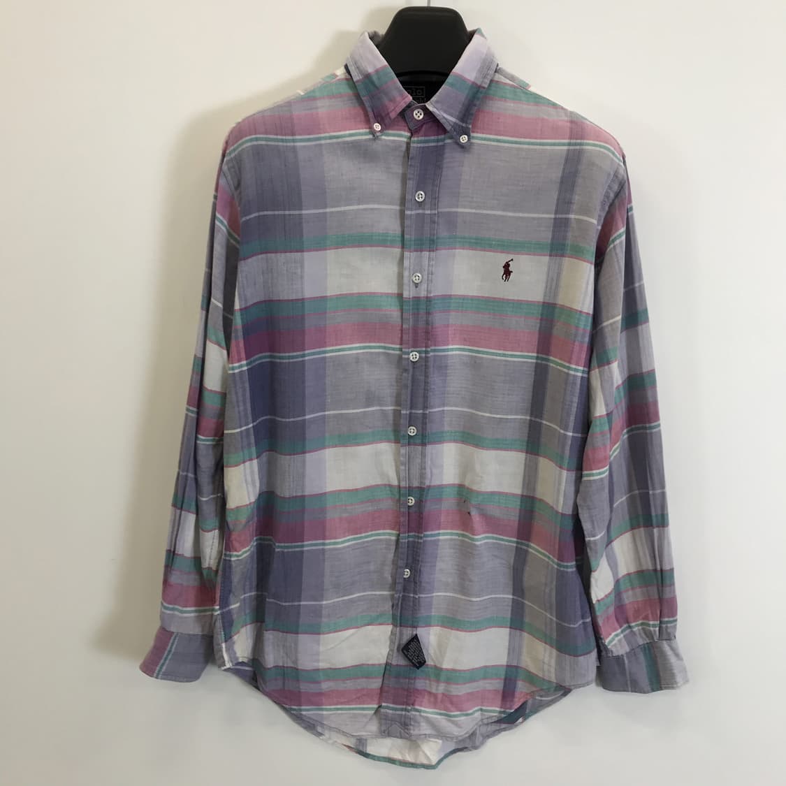 폴로 랄프로렌 핸드우븐 마드라스 체크셔츠 [M] 상품이미지1