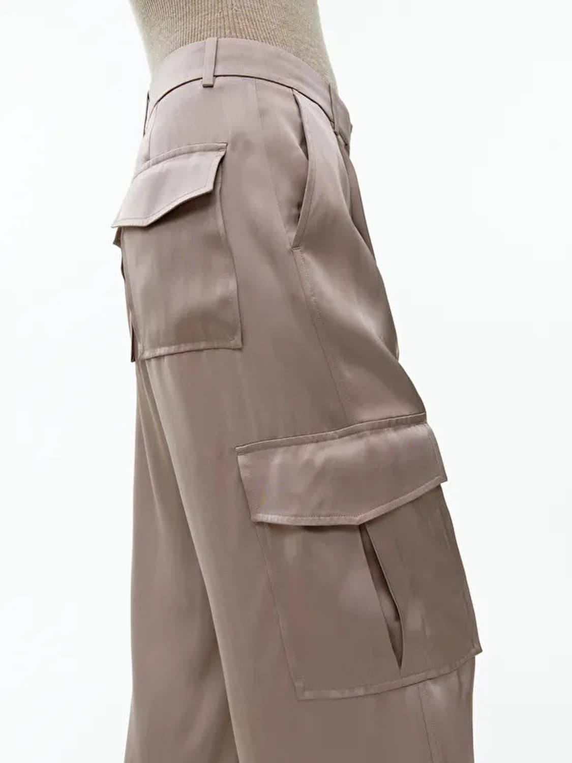 아르켓 새틴 카고팬츠 상품이미지2