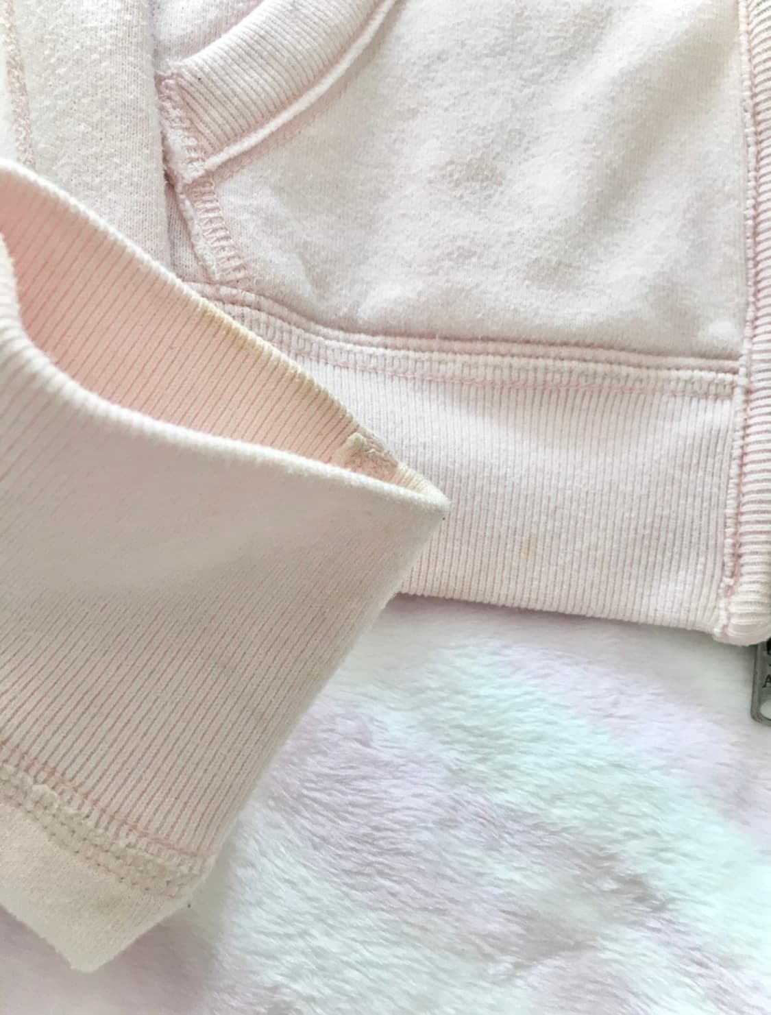 아베크롬비 베이비핑크 로고 레터링 후드집업 핀터레스트 갸루 상품이미지7