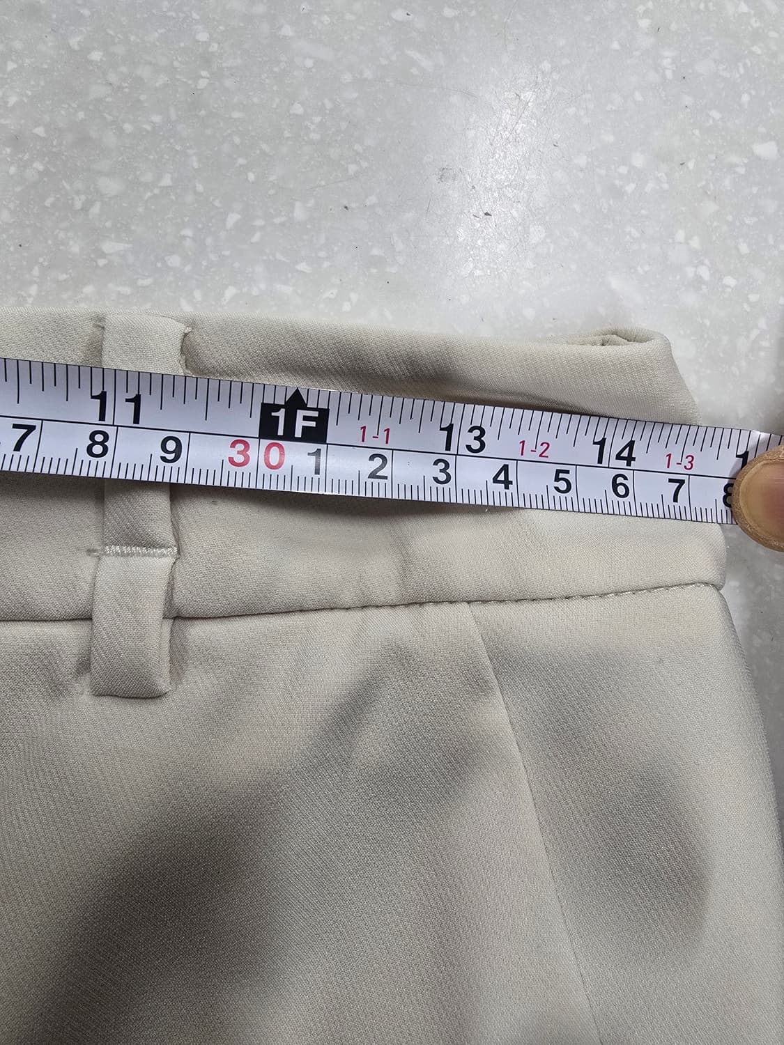 미니멈 아이보리 여성 바지 슬랙스 상품이미지7