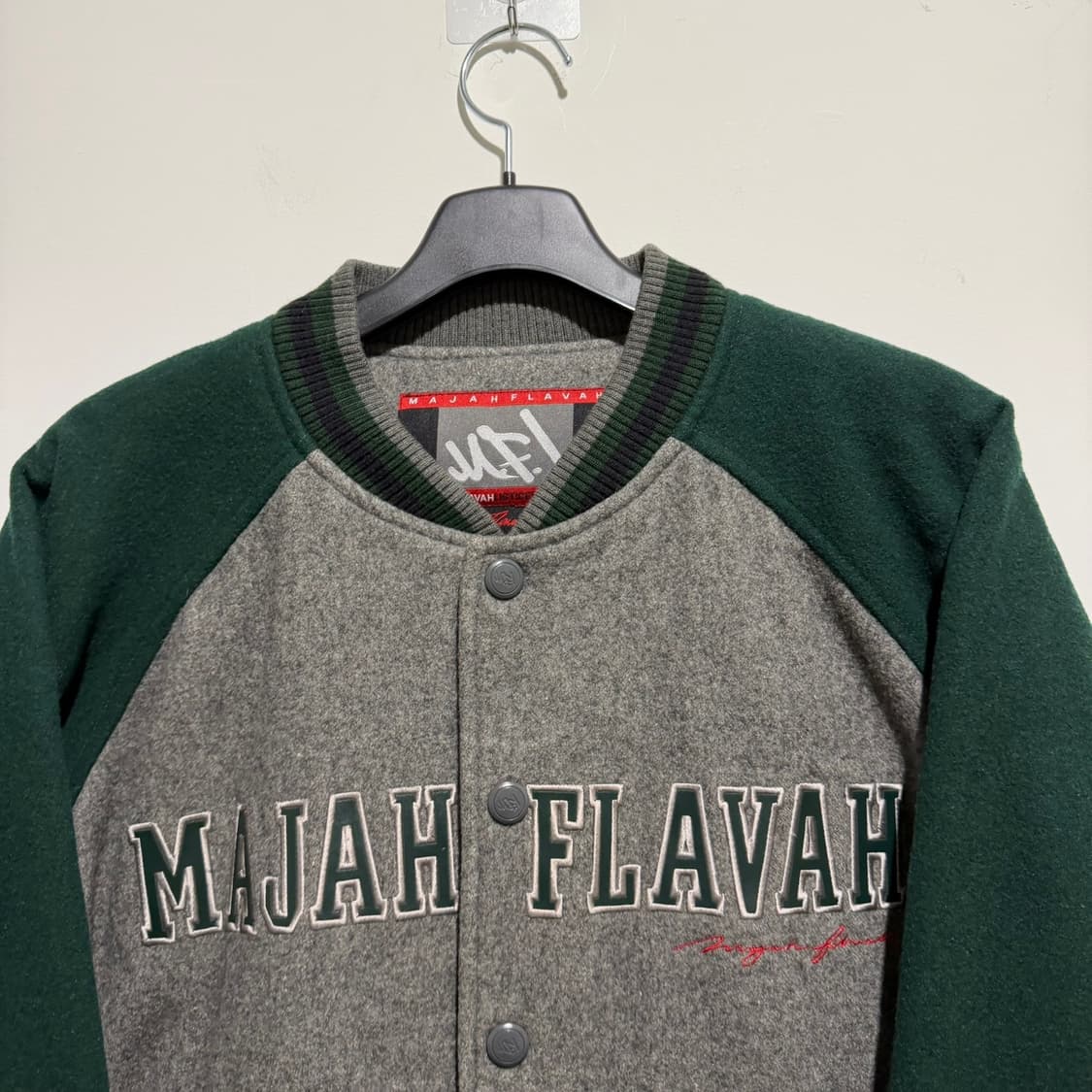 00s 마자플라바 빅로고 올드스쿨 바시티자켓 상품이미지2