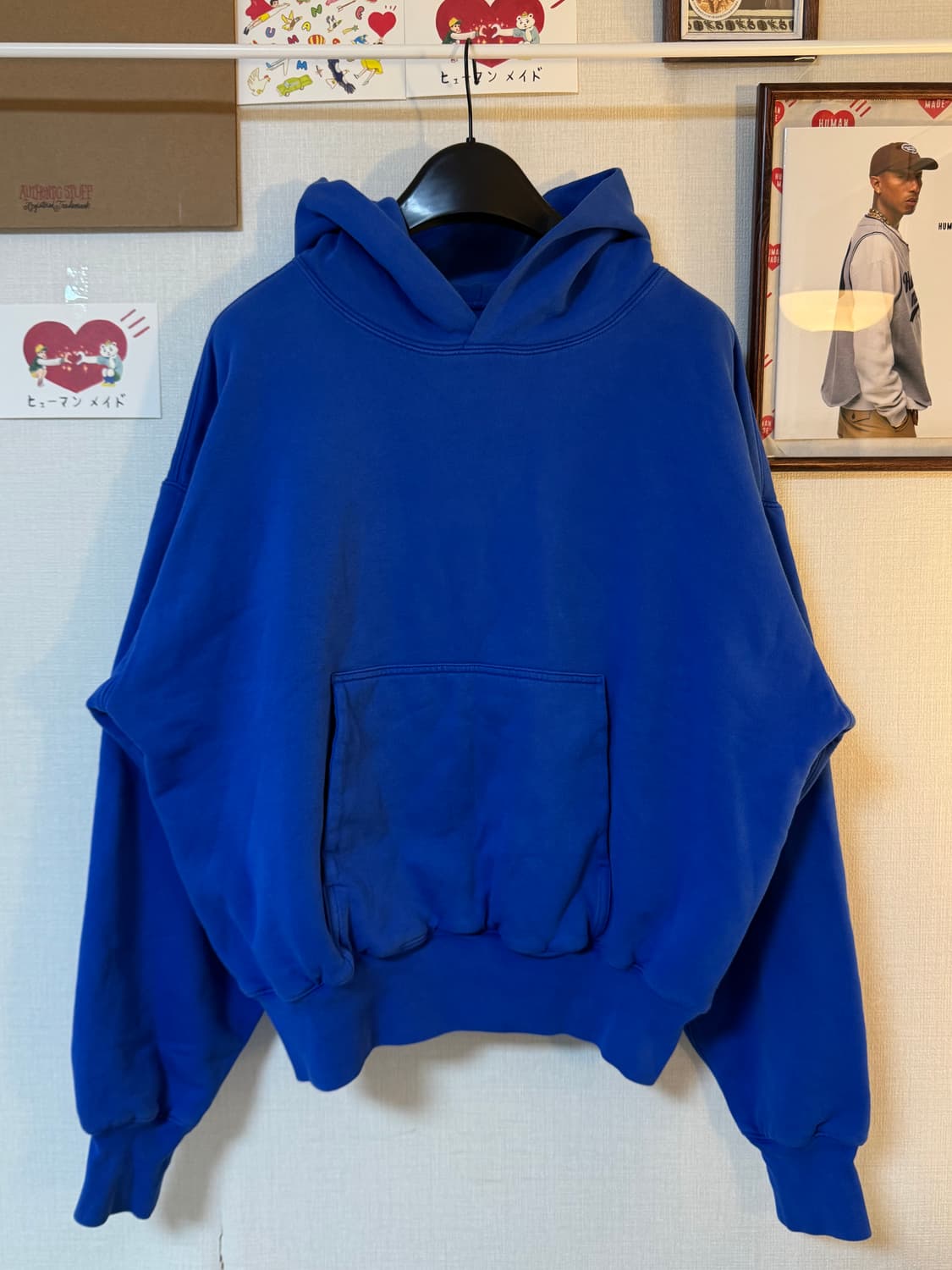 (L)Yeezy Gap 이지 갭 후드티 블루 상품이미지1