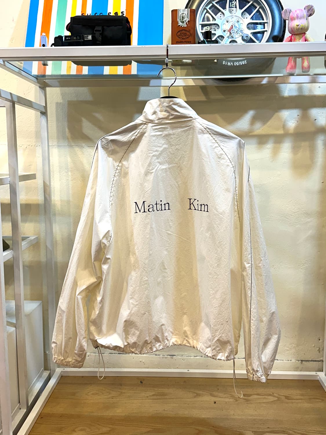 마뗑킴 코팅자켓 아이보리 상품이미지1