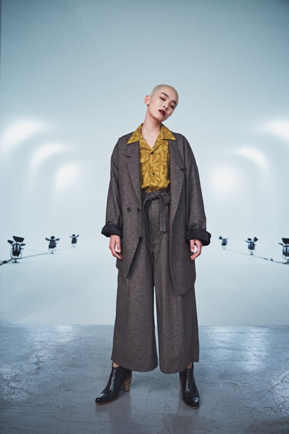 사스콰치패브릭스 코쿤 트위드 자켓 sasquatchfabrix  상품이미지4