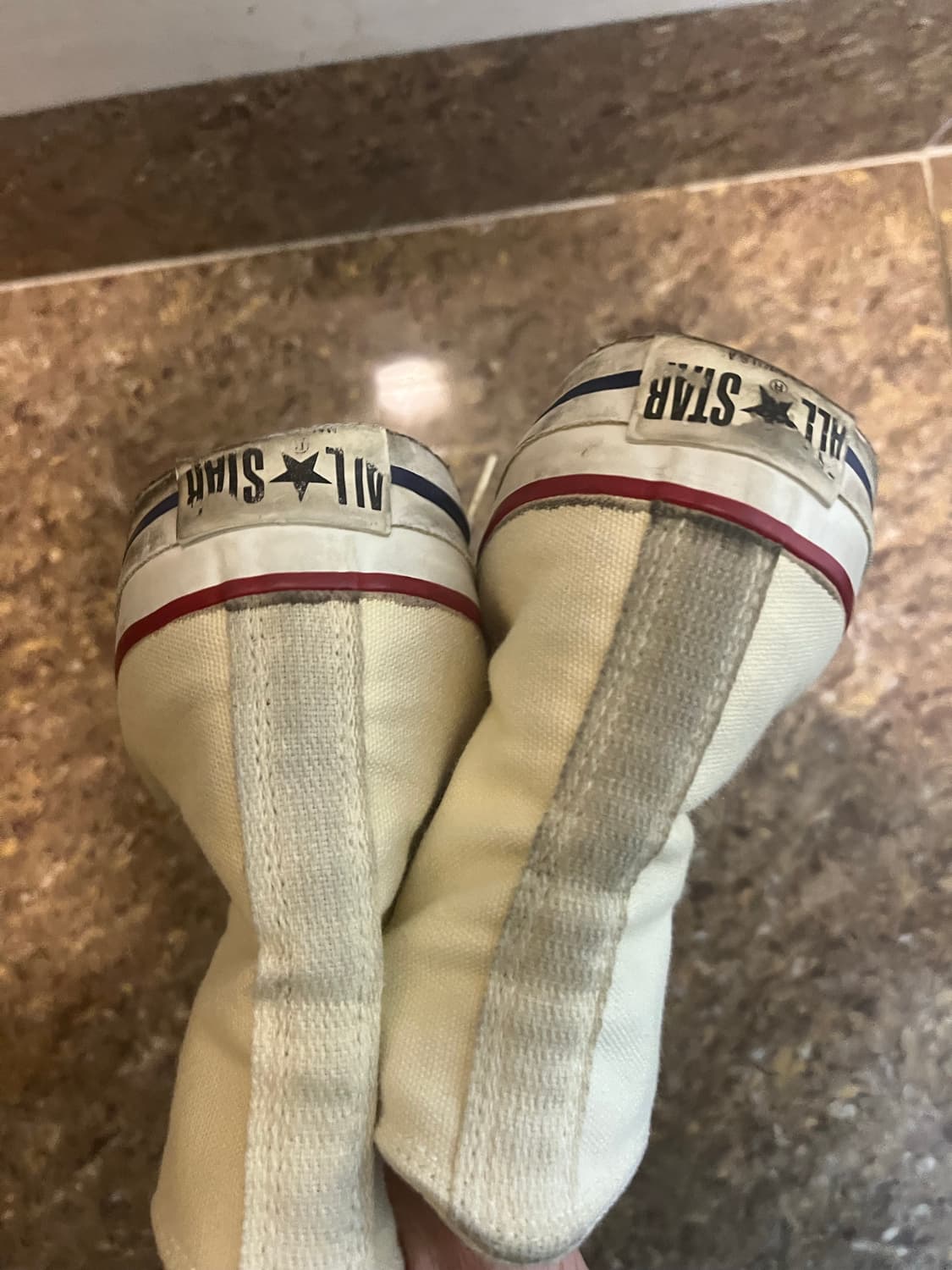 80s 빈티지 컨버스 us11.5 화이트 상품이미지6