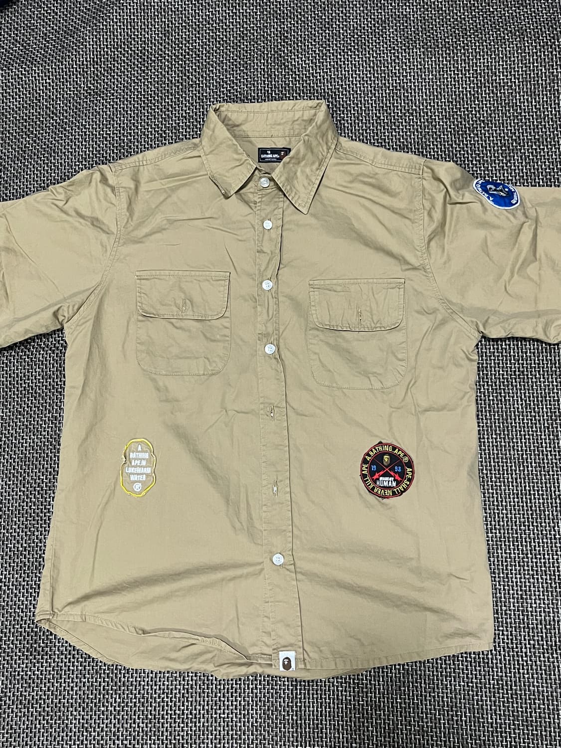 Bape 패치 워크 셔츠 상품이미지2