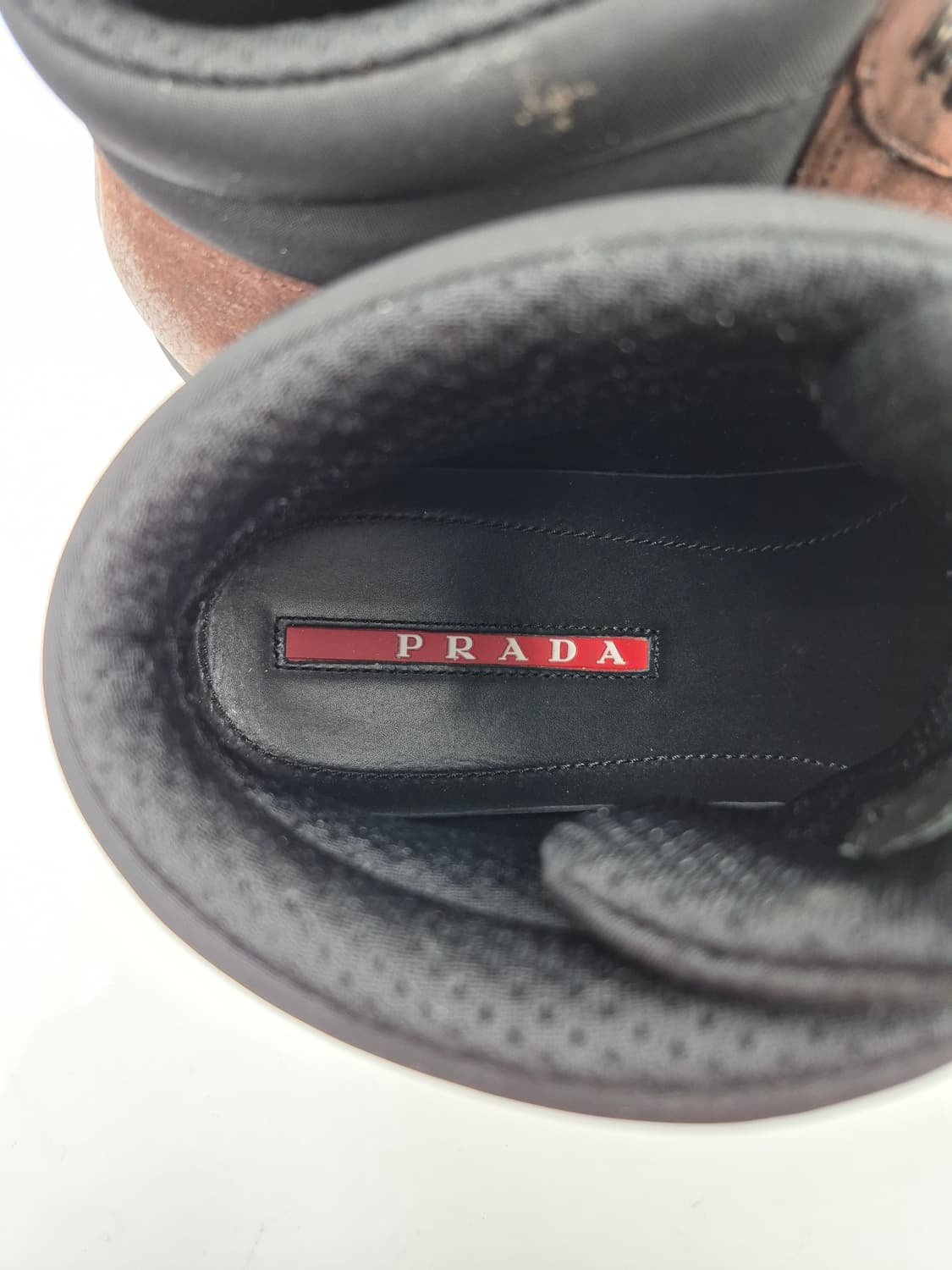 프라다 브라운 하이킹 부츠 상품이미지8