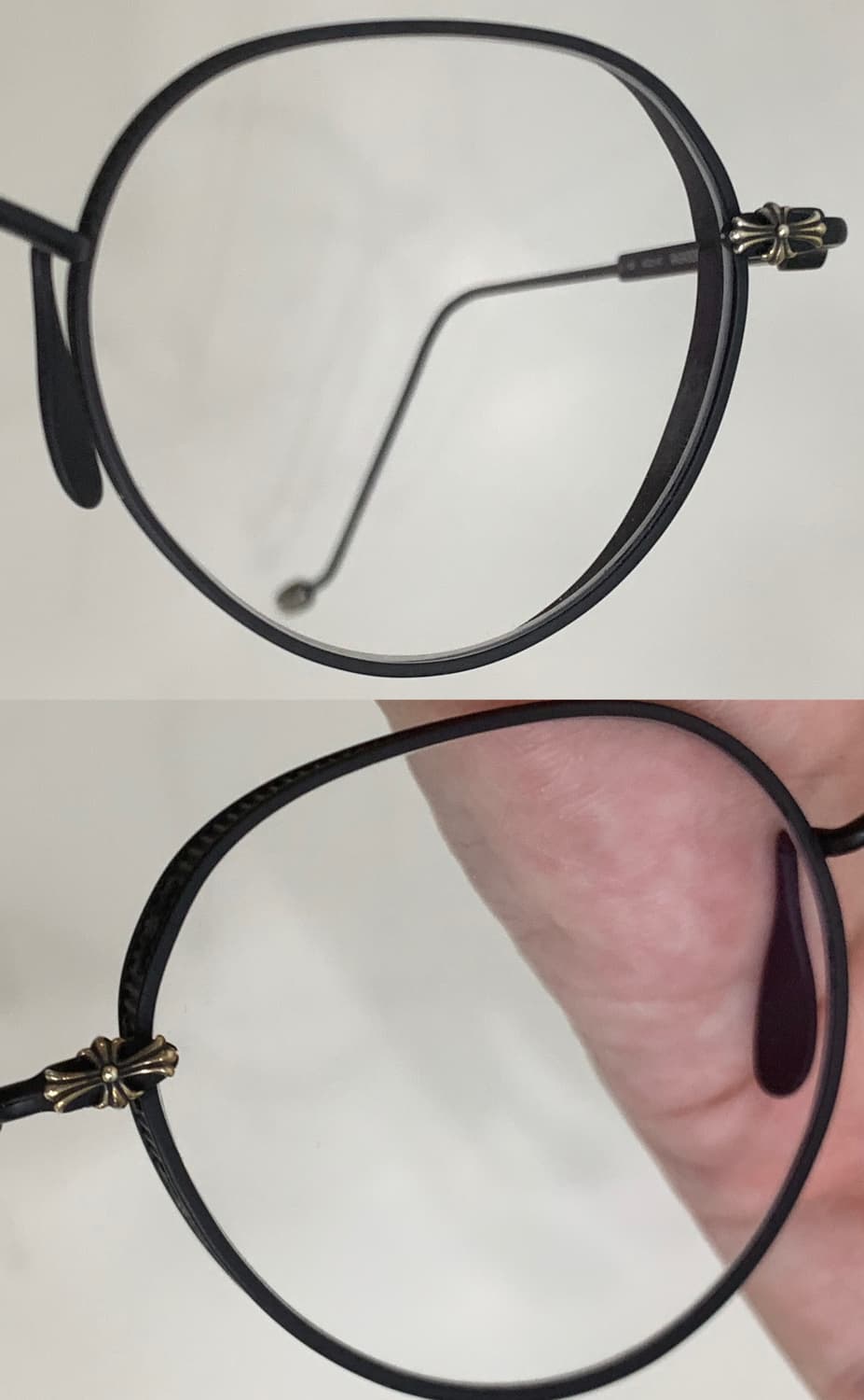 크롬하츠 바가솔레스 매트블랙 안경 [MBK] 상품이미지5